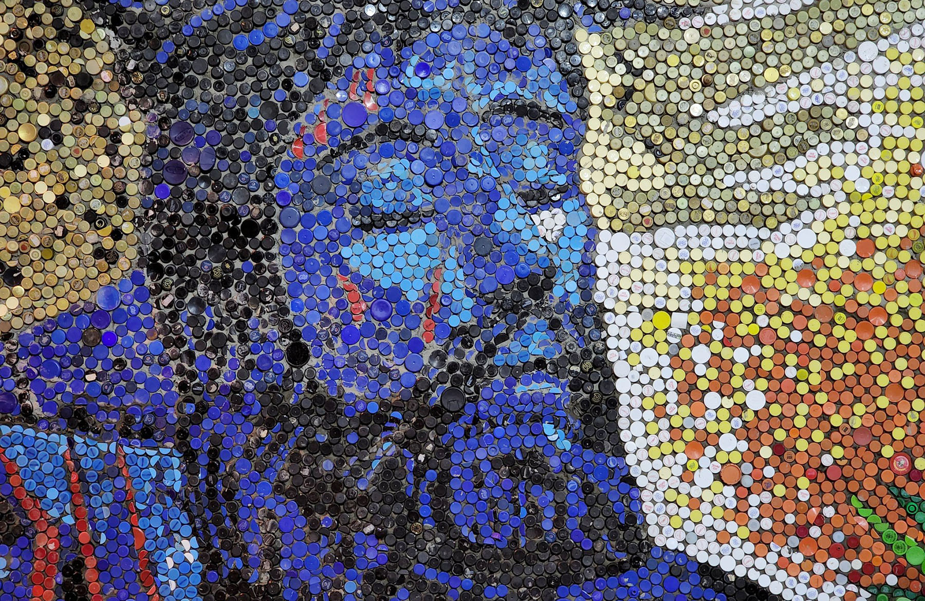 Cristo de La Grita - Mosaico artístico
